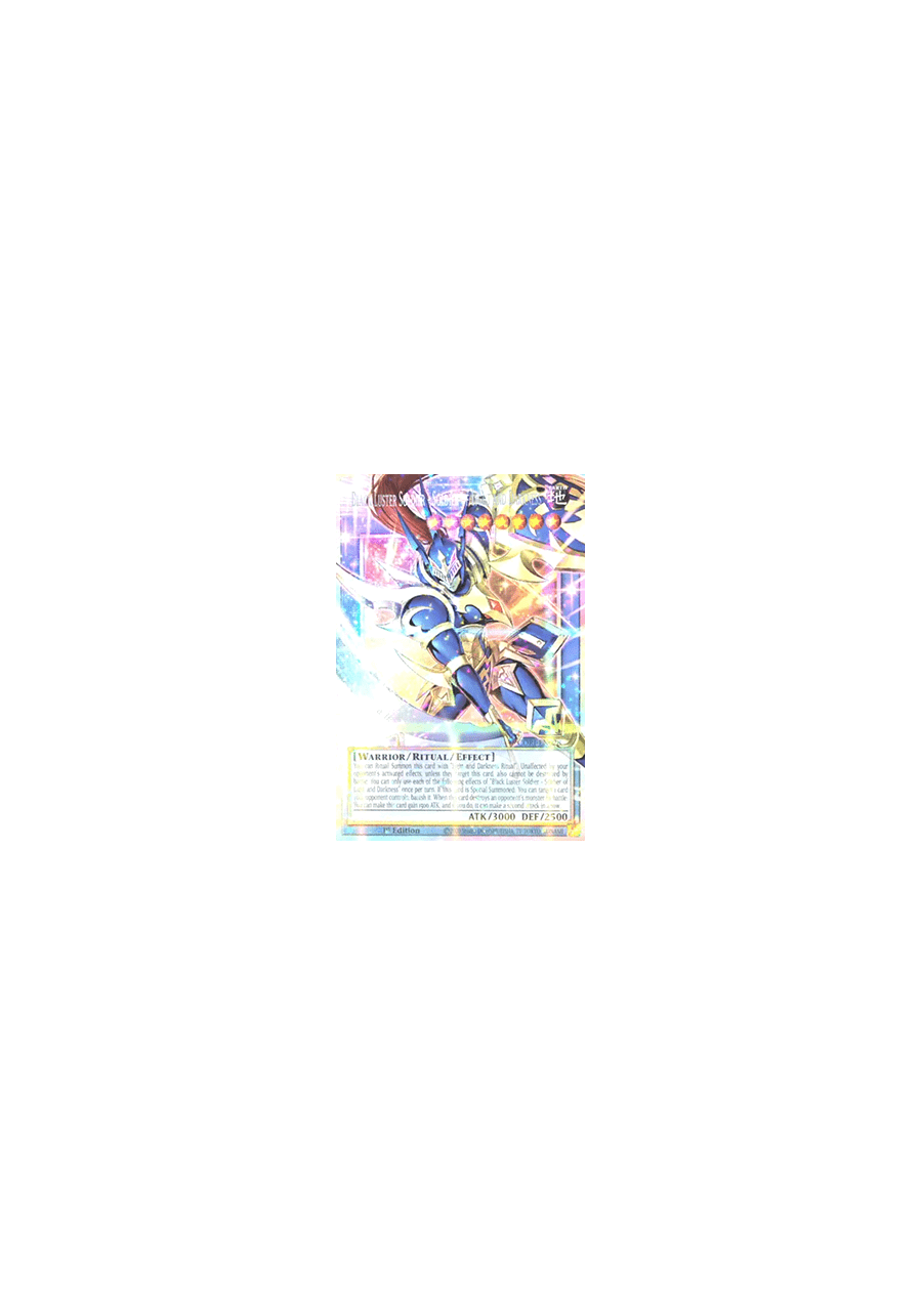 Black Luster Soldier - Soldier of Light and Darkness (V.3 - Starlight Rare)