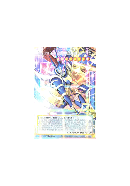 Black Luster Soldier - Soldier of Light and Darkness (V.3 - Starlight Rare)