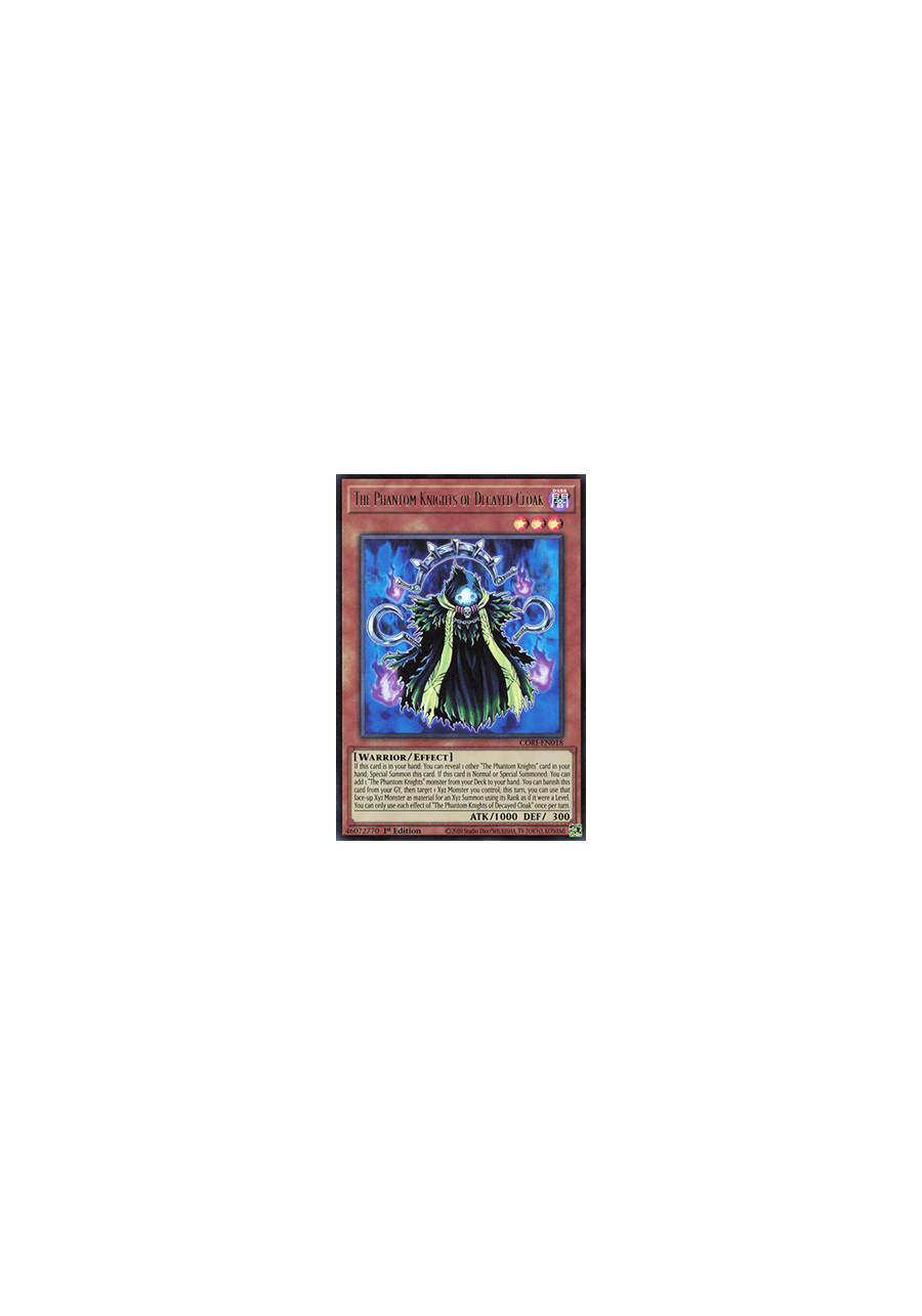The Phantom Knights of Decayed Cloak (V.1 - Ultra Rare)