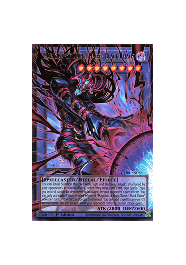 Magician of Dark Chaos - Black Chaos (V.2 - Ultra Rare)