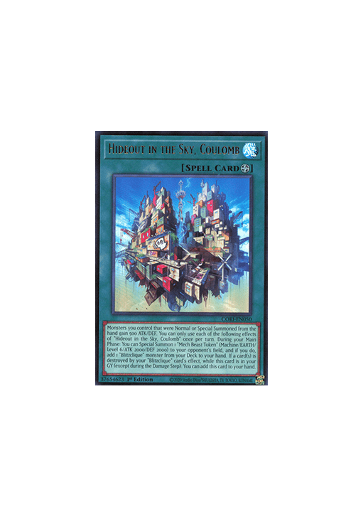 Hideout in the Sky, Coulomb (V.1 - Ultra Rare)