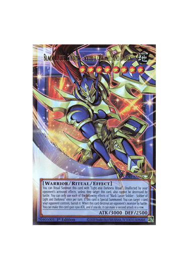 Black Luster Soldier - Soldier of Light and Darkness (V.2 - Ultra Rare)