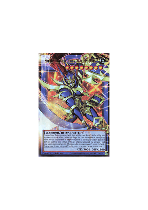 Black Luster Soldier - Soldier of Light and Darkness (V.2 - Ultra Rare)