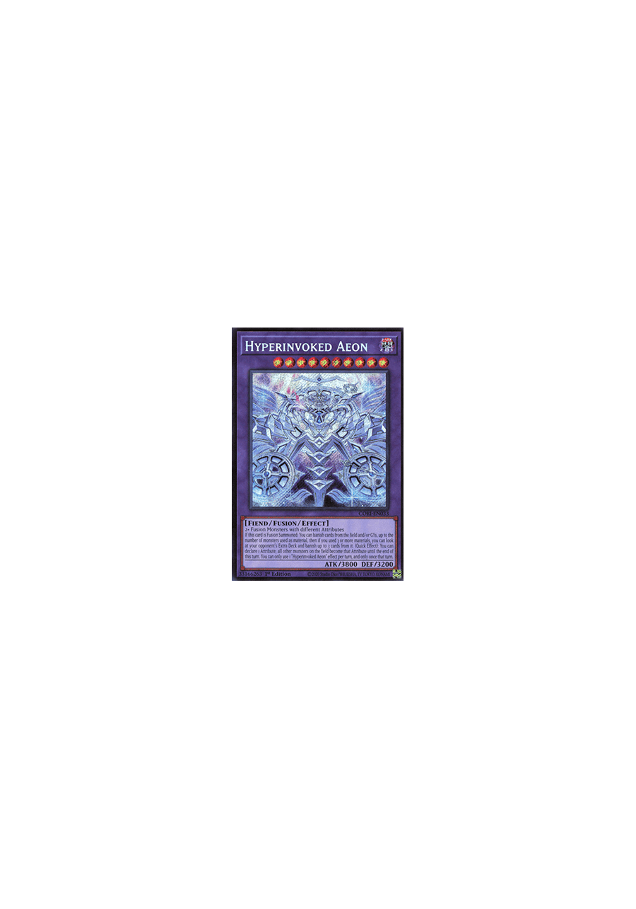 Hyperinvoked Aeon (V.1 - Secret Rare)