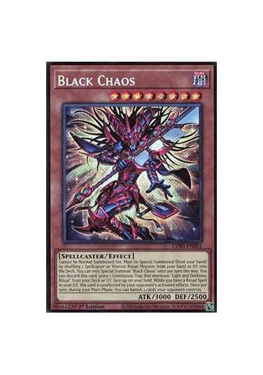 Black Chaos (V.1 - Secret Rare)