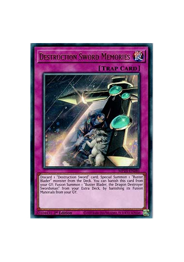 Destruction Sword Memories