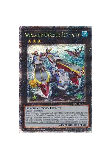 Wind-Up Carrier Zenmaity (V.2 - Quarter Century Secret Rare)