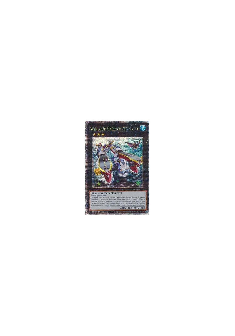 Wind-Up Carrier Zenmaity (V.2 - Quarter Century Secret Rare)