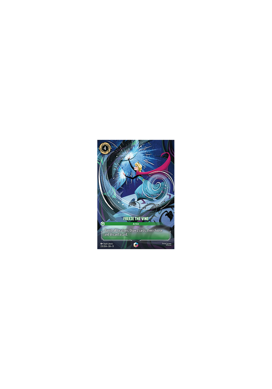 Freeze the Vine (V.2)