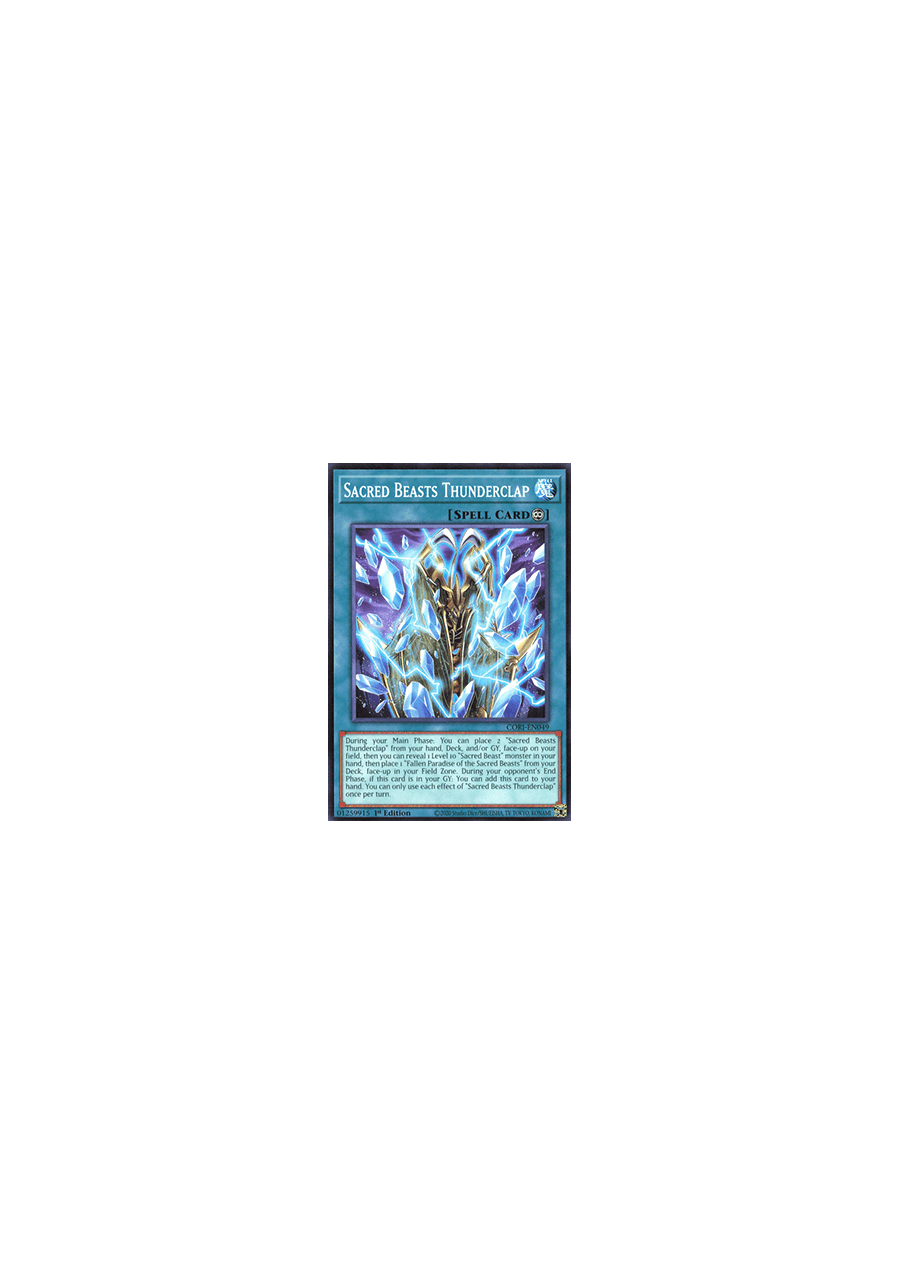 Sacred Beasts Thunderclap