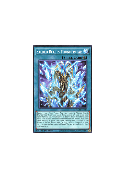 Sacred Beasts Thunderclap