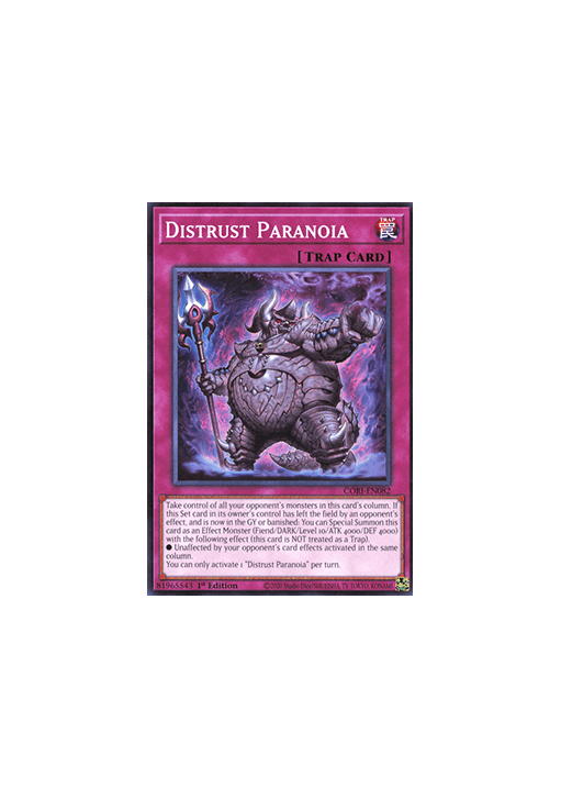 Distrust Paranoia