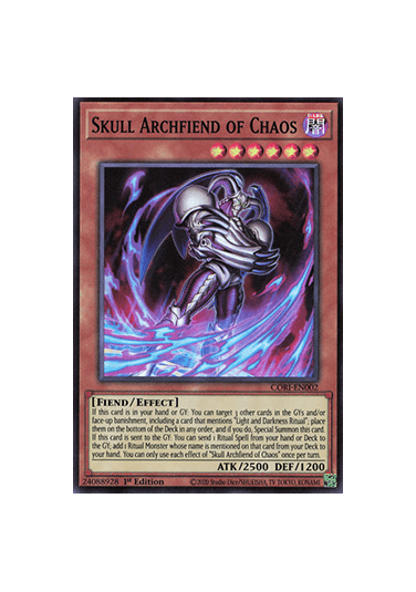 Skull Archfiend of Chaos (V.1 - Super Rare)