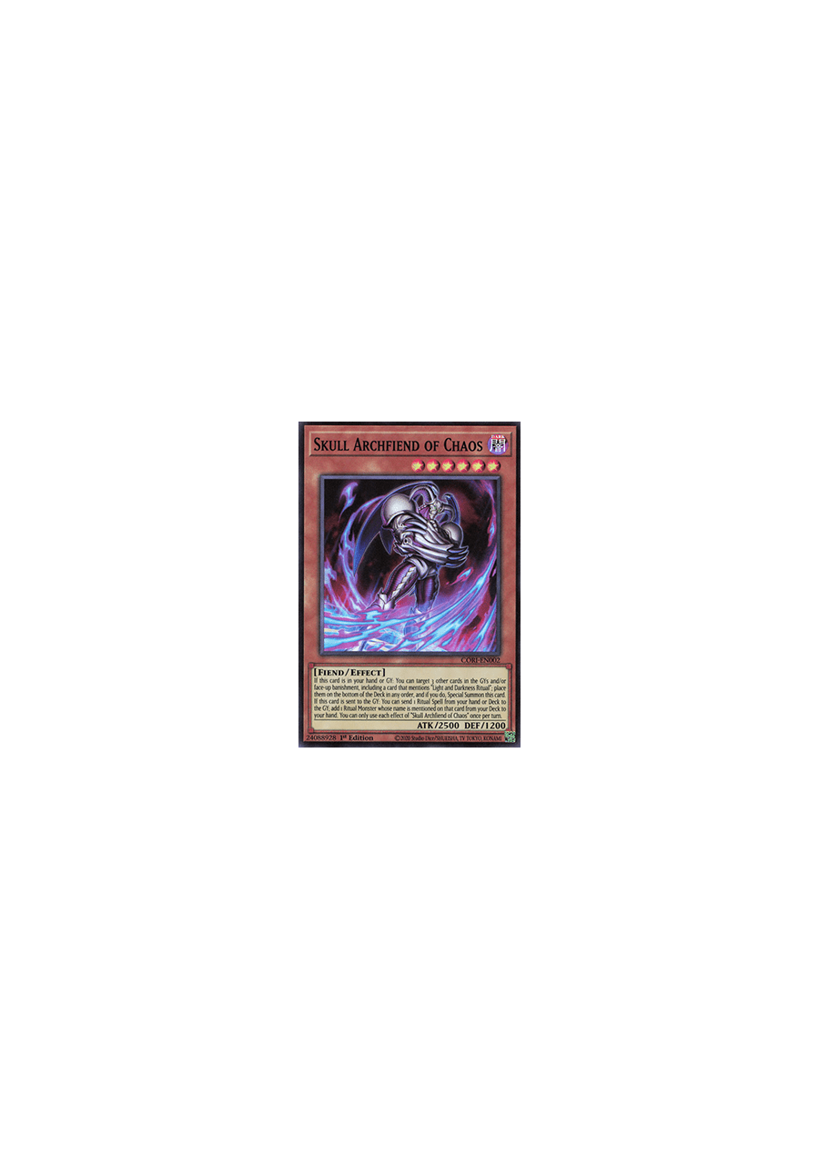 Skull Archfiend of Chaos (V.1 - Super Rare)
