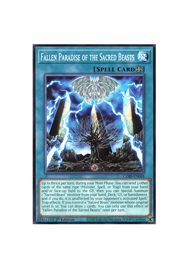 Fallen Paradise of the Sacred Beasts