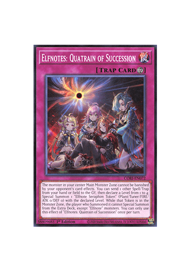 Elfnotes: Quatrain of Succession