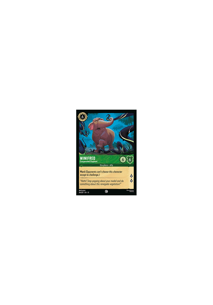 Winifred - Exasperated Elephant