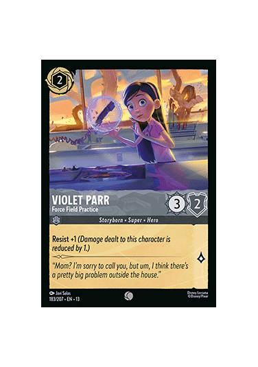 Violet Parr - Force Field Practice