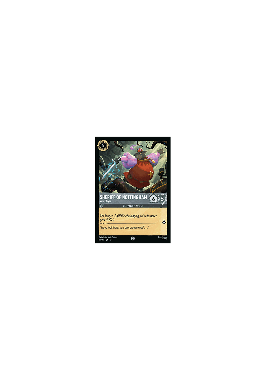 Sheriff of Nottingham - Vine Slayer
