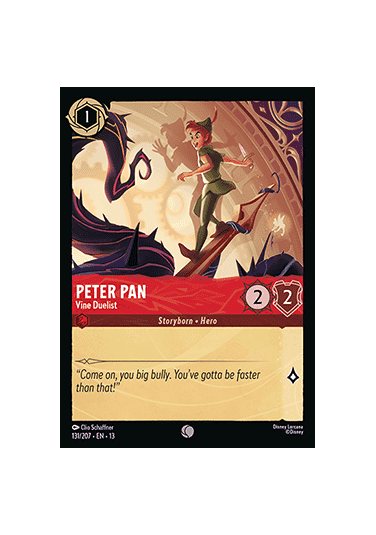 Peter Pan - Vine Duelist