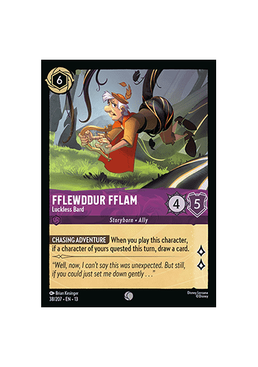 Fflewddur Fflam - Luckless Bard