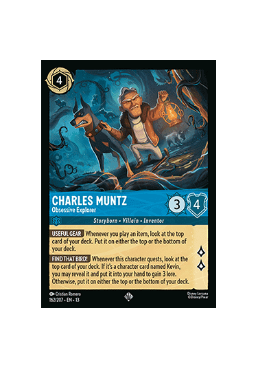 Charles Muntz - Obsessive Explorer
