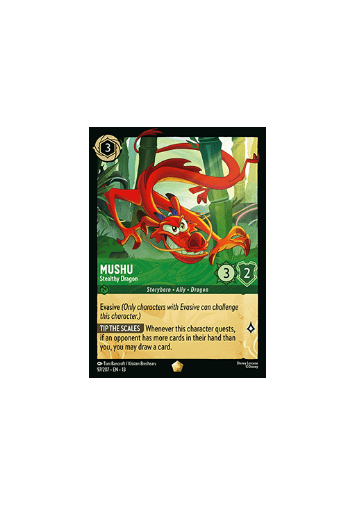 Mushu - Stealthy Dragon