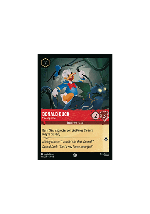 Donald Duck - Vineling Rider