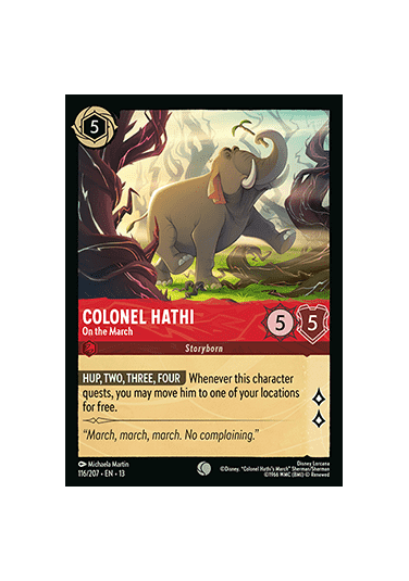 Colonel Hathi - On the March