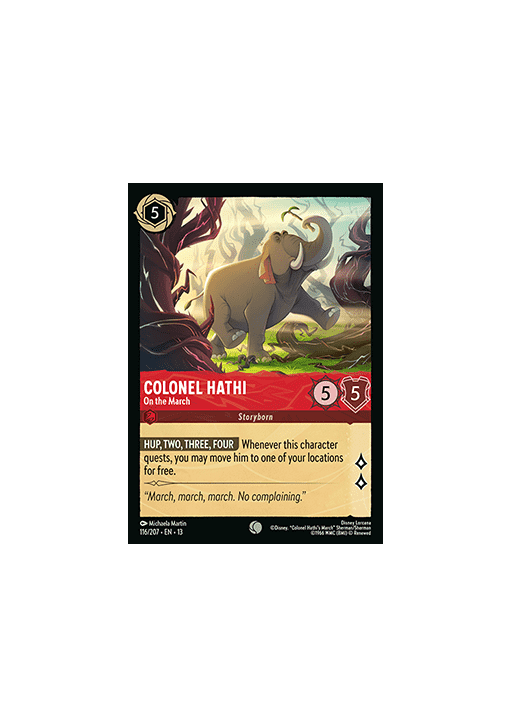 Colonel Hathi - On the March