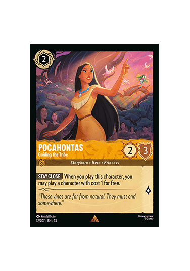 Pocahontas - Guiding the Tribe