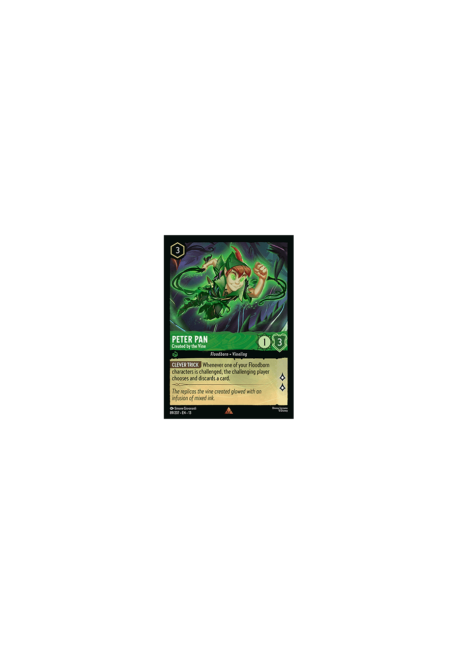 Peter Pan - Created by the Vine (V.1)