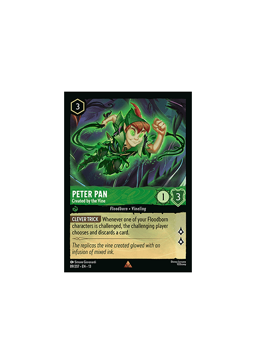 Peter Pan - Created by the Vine (V.1)