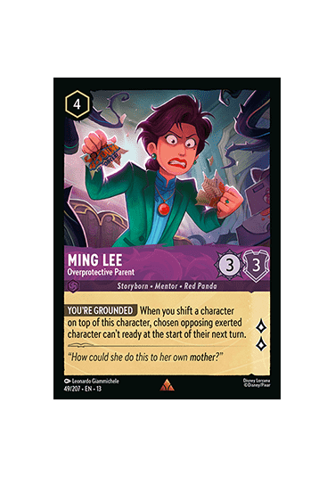 Ming Lee - Overprotective Parent