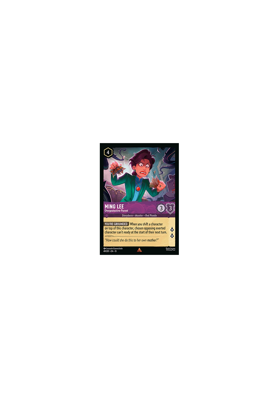 Ming Lee - Overprotective Parent