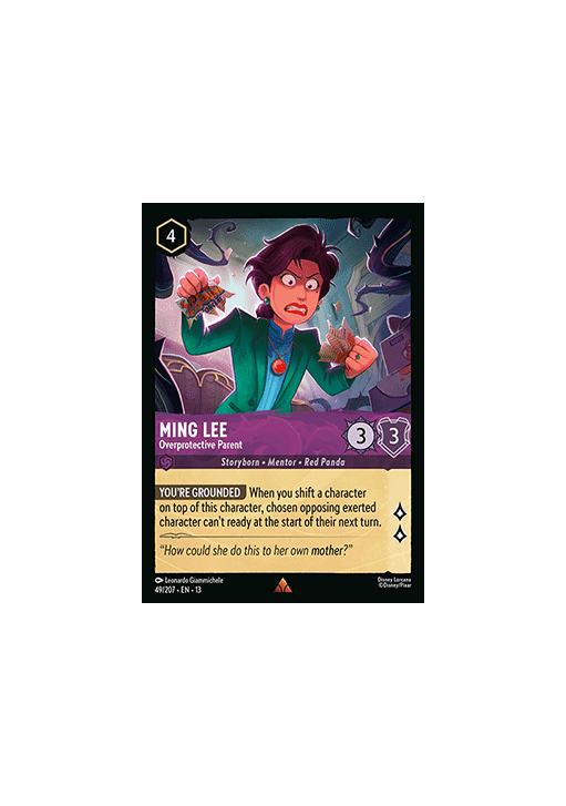 Ming Lee - Overprotective Parent