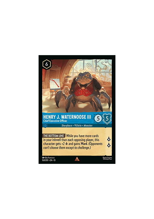 Henry J. Waternoose III - Chief Executive Officer (V.1)