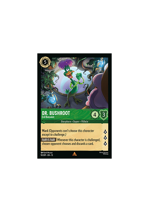 Dr. Bushroot - Evil Botanist
