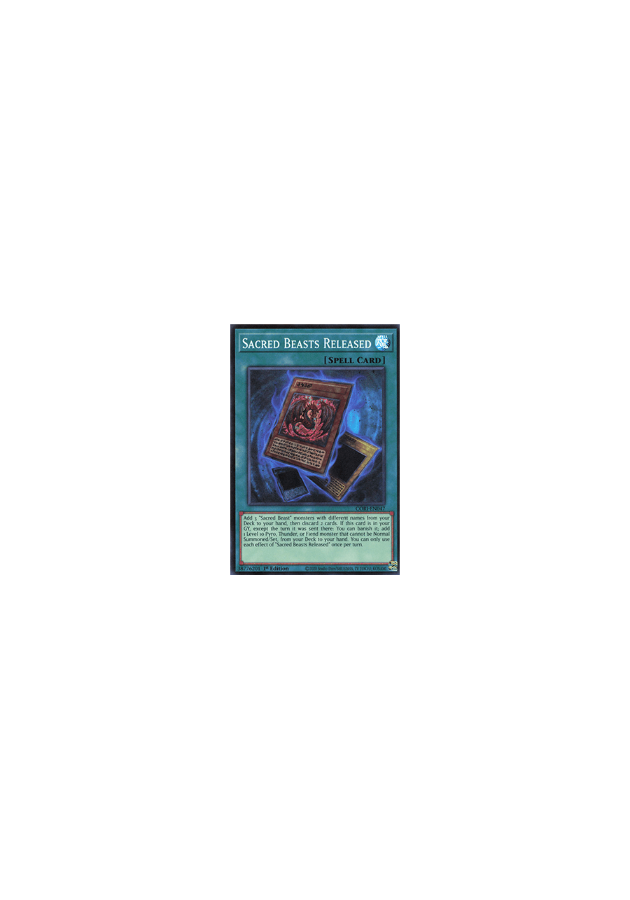 Sacred Beasts Released