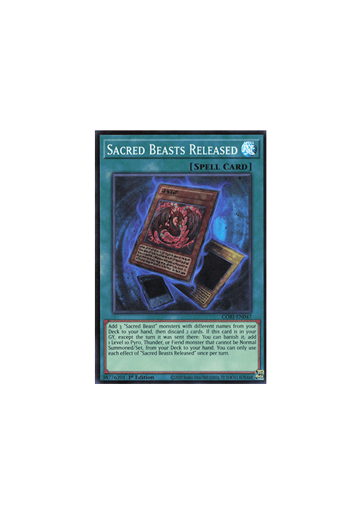 Sacred Beasts Released
