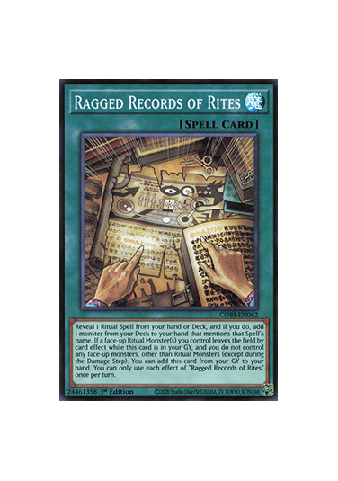 Ragged Records of Rites