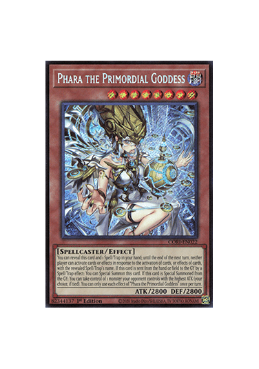 Phara the Primordial Goddess (V.1 - Secret Rare)