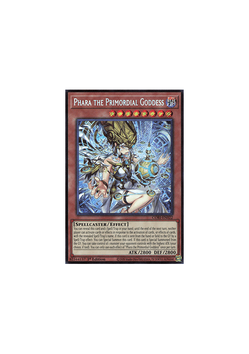 Phara the Primordial Goddess (V.1 - Secret Rare)