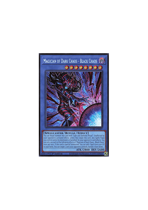 Magician of Dark Chaos – Black Chaos (V.1 - Secret Rare)