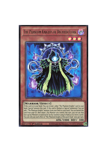 The Phantom Knights of Decayed Cloak (V.1 - Ultra Rare)