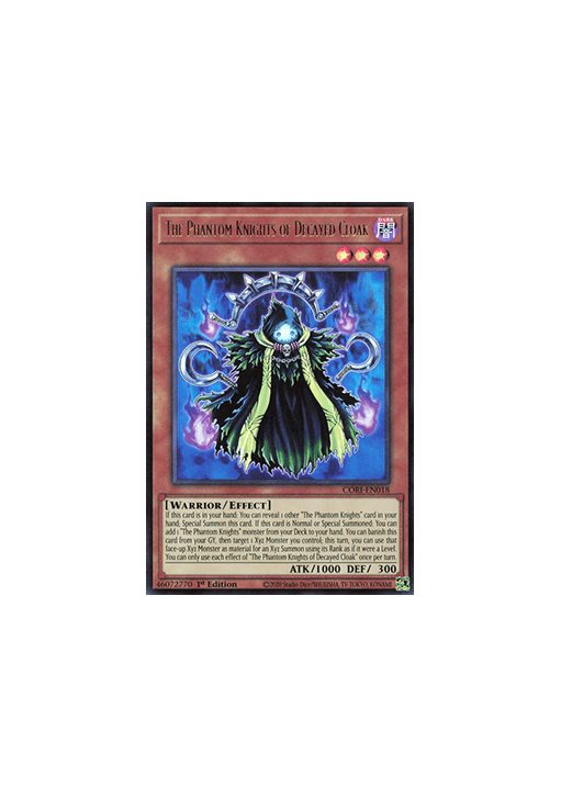 The Phantom Knights of Decayed Cloak (V.1 - Ultra Rare)