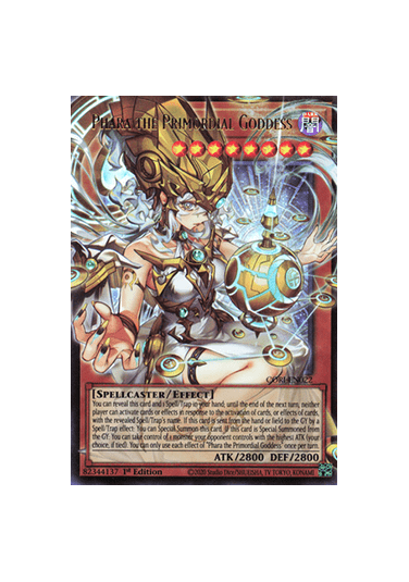 Phara the Primordial Goddess (V.2 - Ultra Rare)