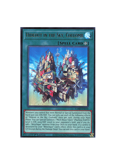 Hideout in the Sky, Coulomb