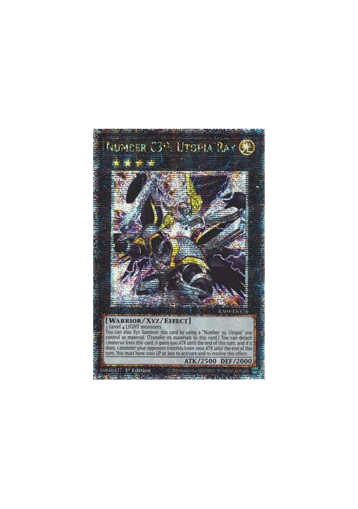 Number C39: Utopia Ray (V.2 - Quarter Century Secret Rare)