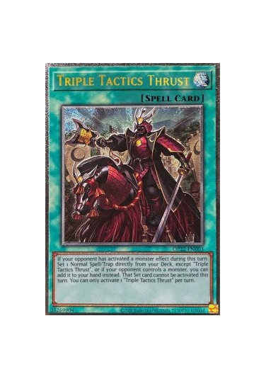 Triple Tactics Thrust